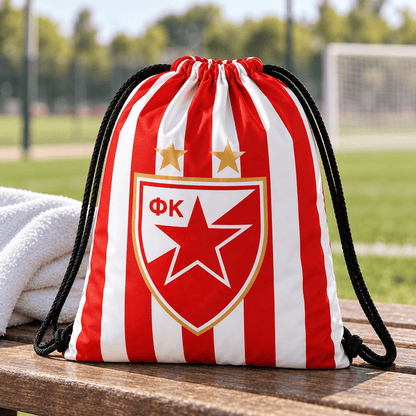 Ruksak na vezice – izbor navijačkog motiva – Ruksaci na vezice s motivima – Crvena zvezda – slika 29