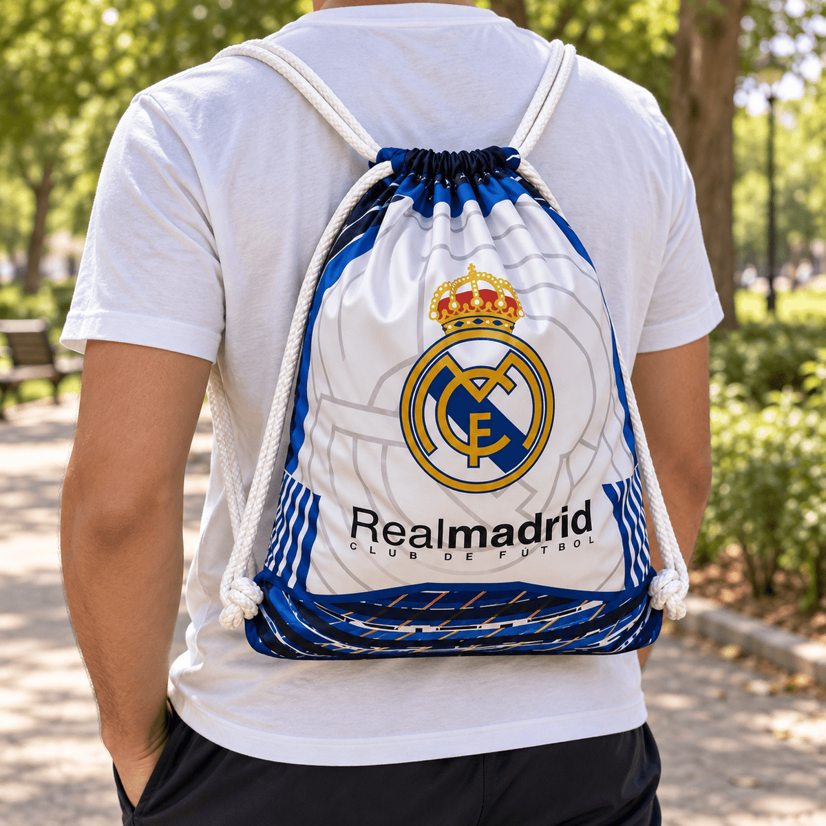 Ruksak na vezice – izbor navijačkog motiva – Ruksaci na vezice s motivima – Real Madrid – slika 24