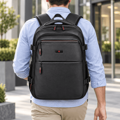 Ruksak za laptop 15,6″ s podstavljenim leđima – Ruksaci – Crna – slika 2