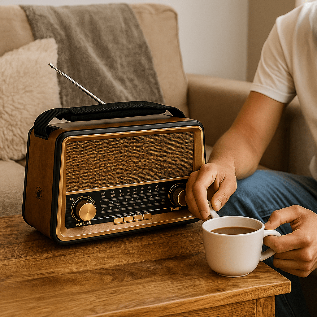 RX - BT1006 Prenosni Bluetooth Radio - SAMO KLIKNI