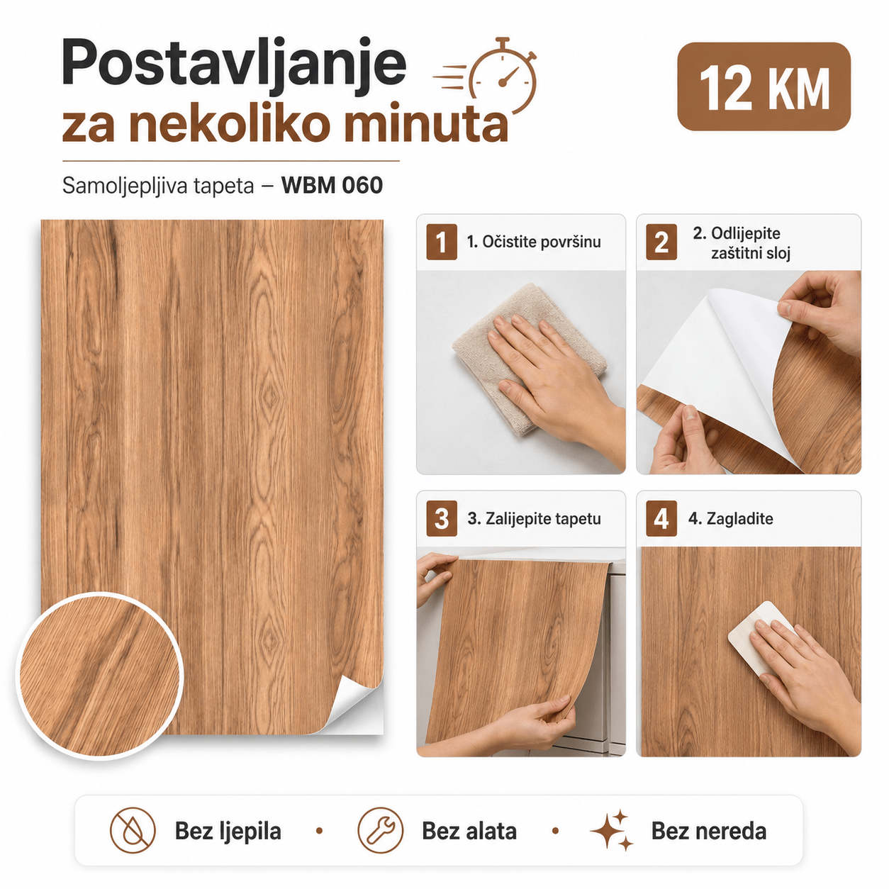 Samoljepljiva Dekorativna Tapeta – – – slika 6