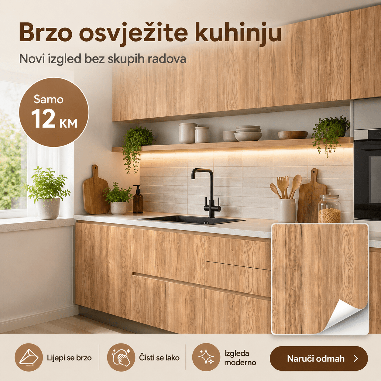 Samoljepljiva Dekorativna Tapeta – – – slika 3