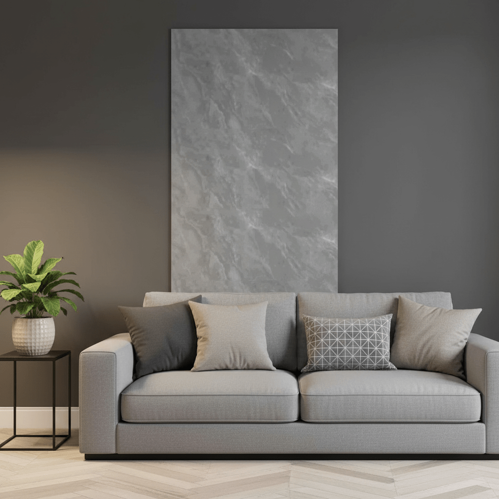 Samoljepljiva Tapeta Efekt Sivog Mramora 60x120 cm – Tapete – 60x120 cm – slika 3