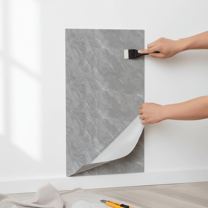 Samoljepljiva Tapeta Efekt Sivog Mramora 60x120 cm – Tapete – 60x120 cm – slika 5