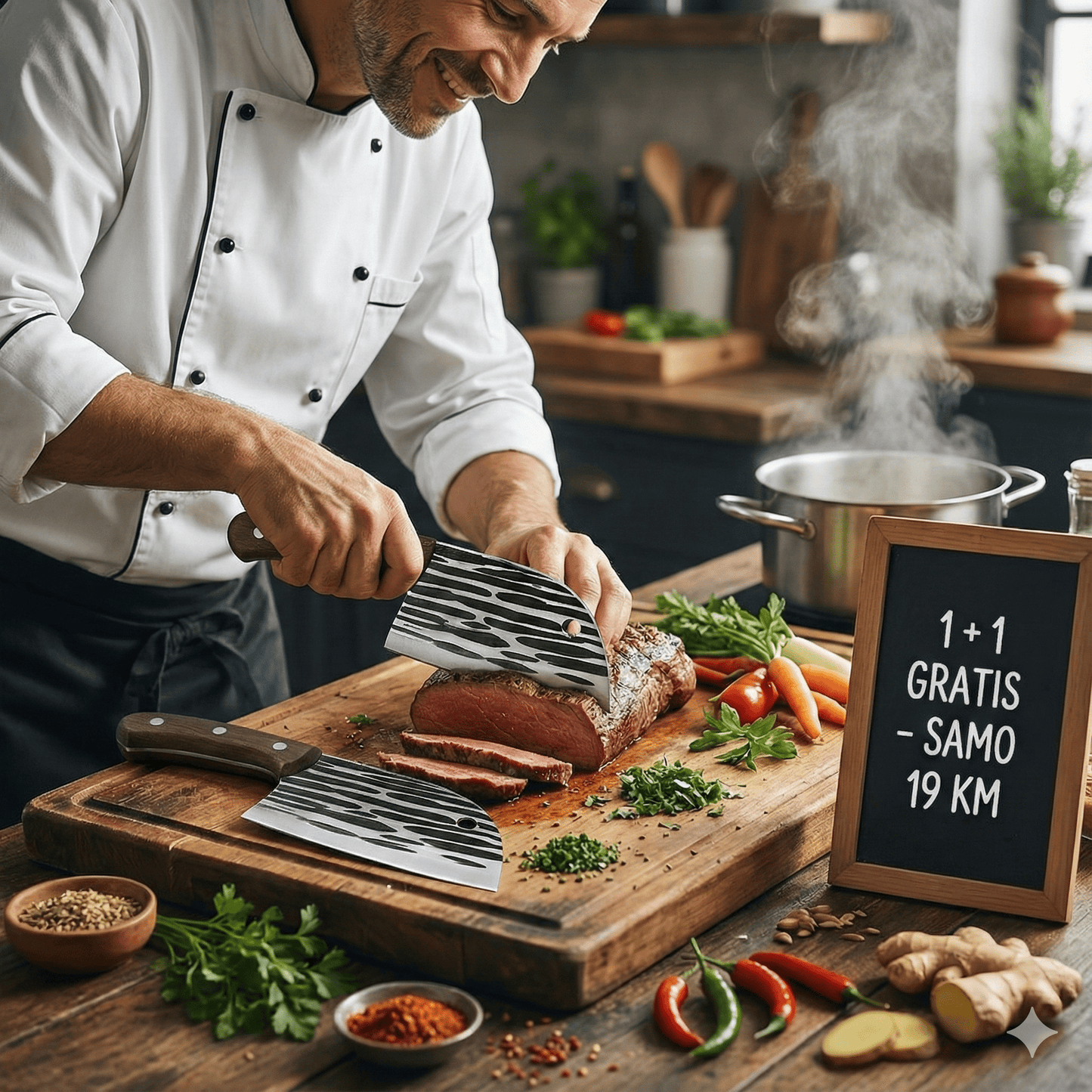 Satara Nož 1+1 GRATIS – – – slika 1