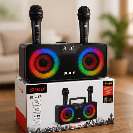 SD - 217 Bluetooth zvučnik s 2 mikrofona - SAMO KLIKNI