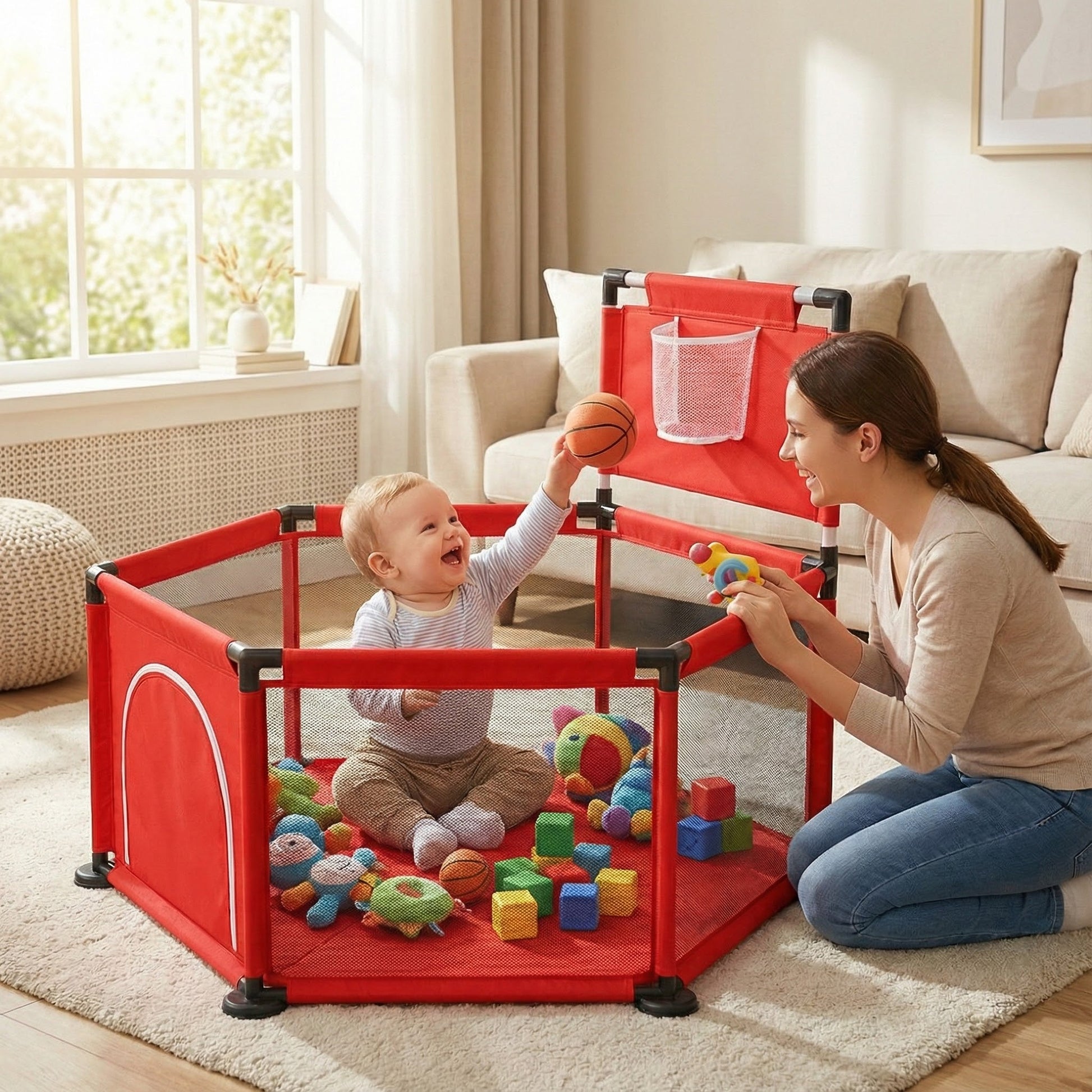 Šestostrana Zaštitna Ograda za Djecu – – – slika 1