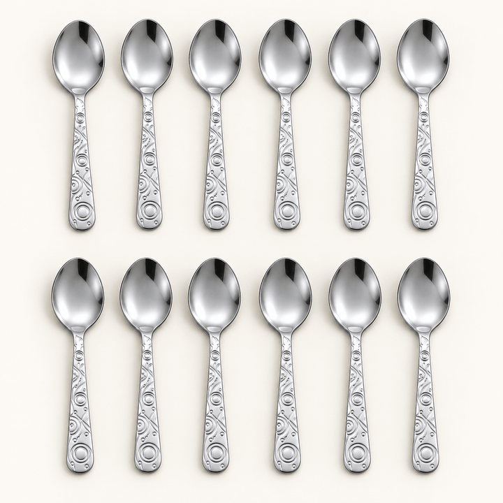 Set 12 ukrasnih kašičica za kafu
