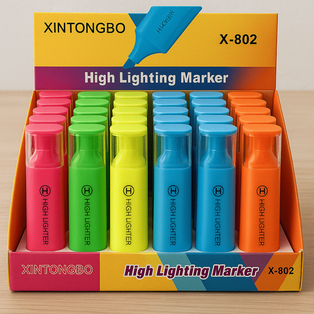 Set 36 komada fluo markera - SAMO KLIKNI