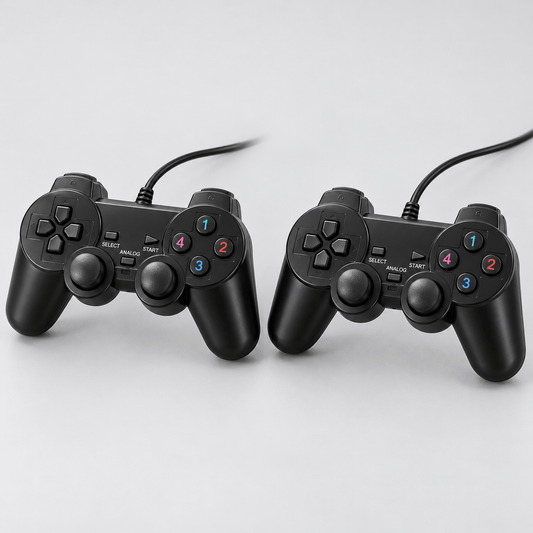 Set 706D – 2 žična USB kontrolera za igranje – Žični USB kontroleri 706D set – – slika 1