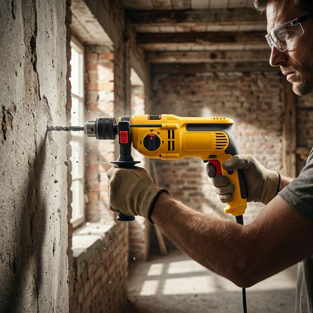 Set Električnih Alata 2 - u - 1 – Udarna Bušilica + Kutna Brusilica – Električni alati – – slika 6