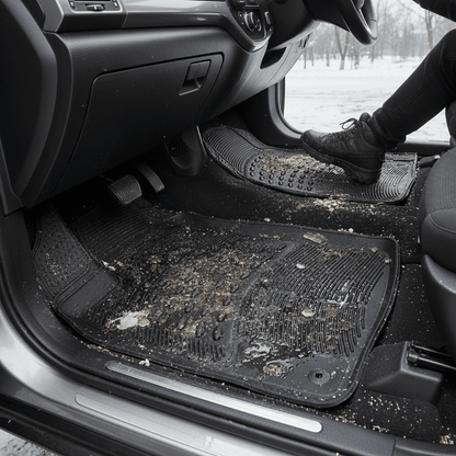 Set gumenih tepiha za automobil - 4.kom – – – slika 2
