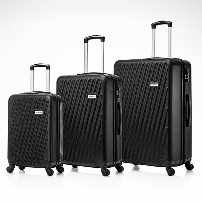 Set kofera 3 u 1 VIAGIO – – Crna – slika 2