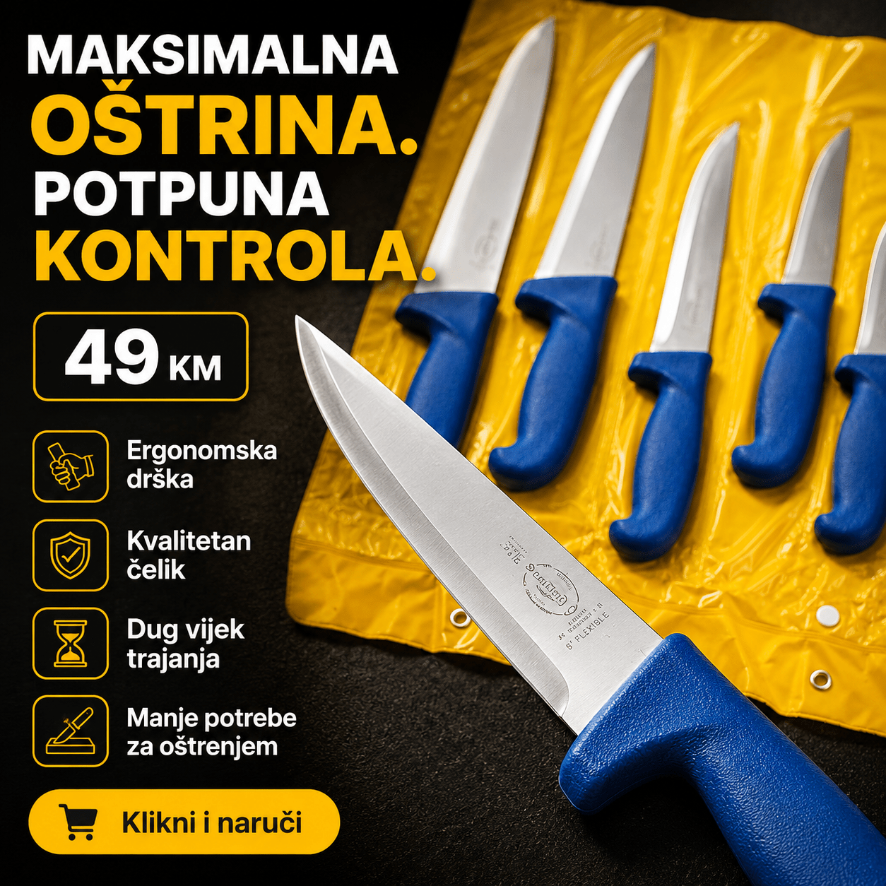 Set Kuhinjskih Noževa (6 KOMADA) – – – slika 5