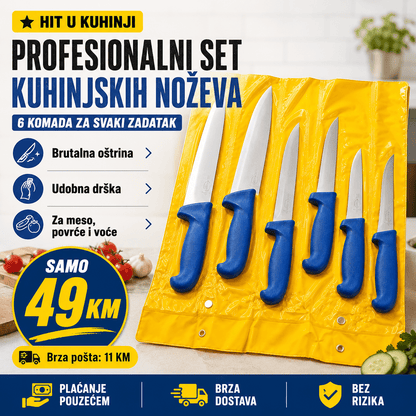 Set Kuhinjskih Noževa (6 KOMADA) – – – slika 3