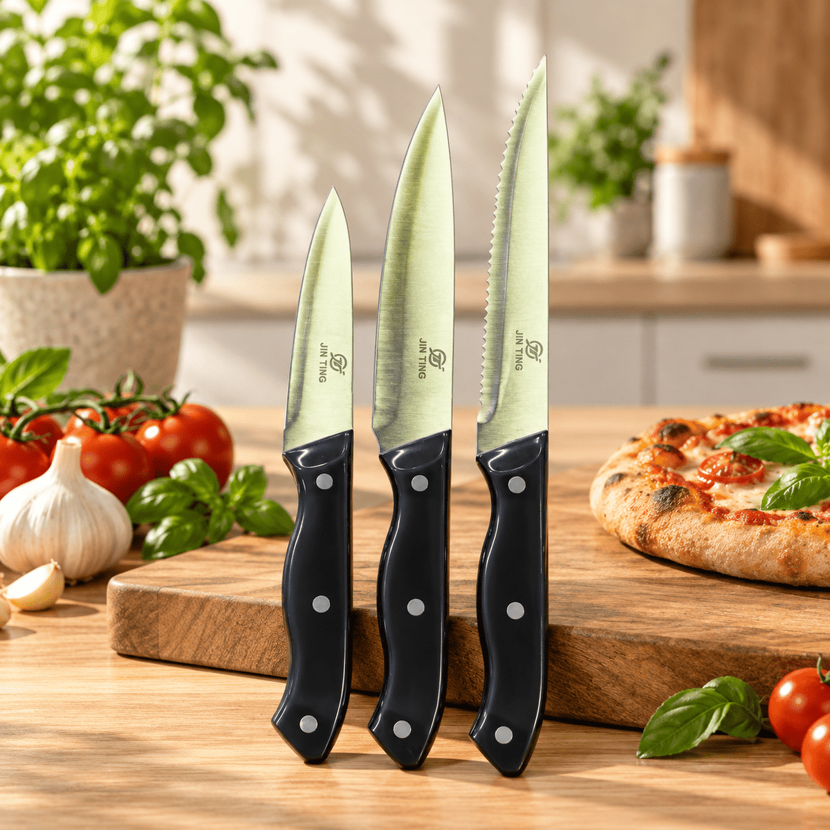 Set kuhinjskih noževa Z-10010 – 3 komada – Kuhinjski noževi – – slika 2