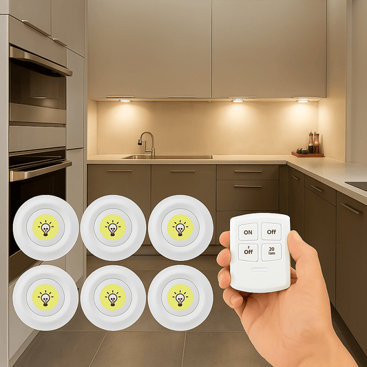 Set LED Lampi sa Daljinskim Upravljačem - SAMO KLIKNI