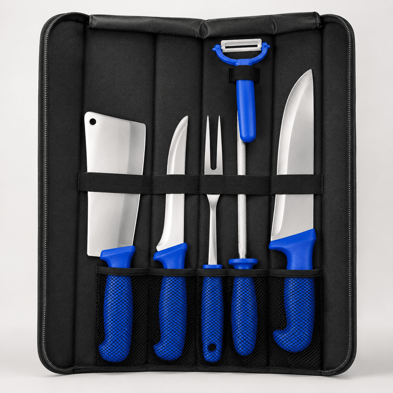Set Mesarskih Noževa u Torbi – – – slika 8