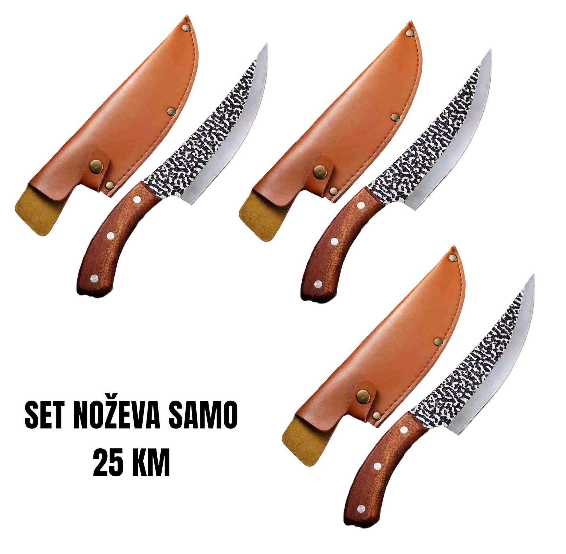 Set Noževa (3 komada) - SAMO KLIKNI