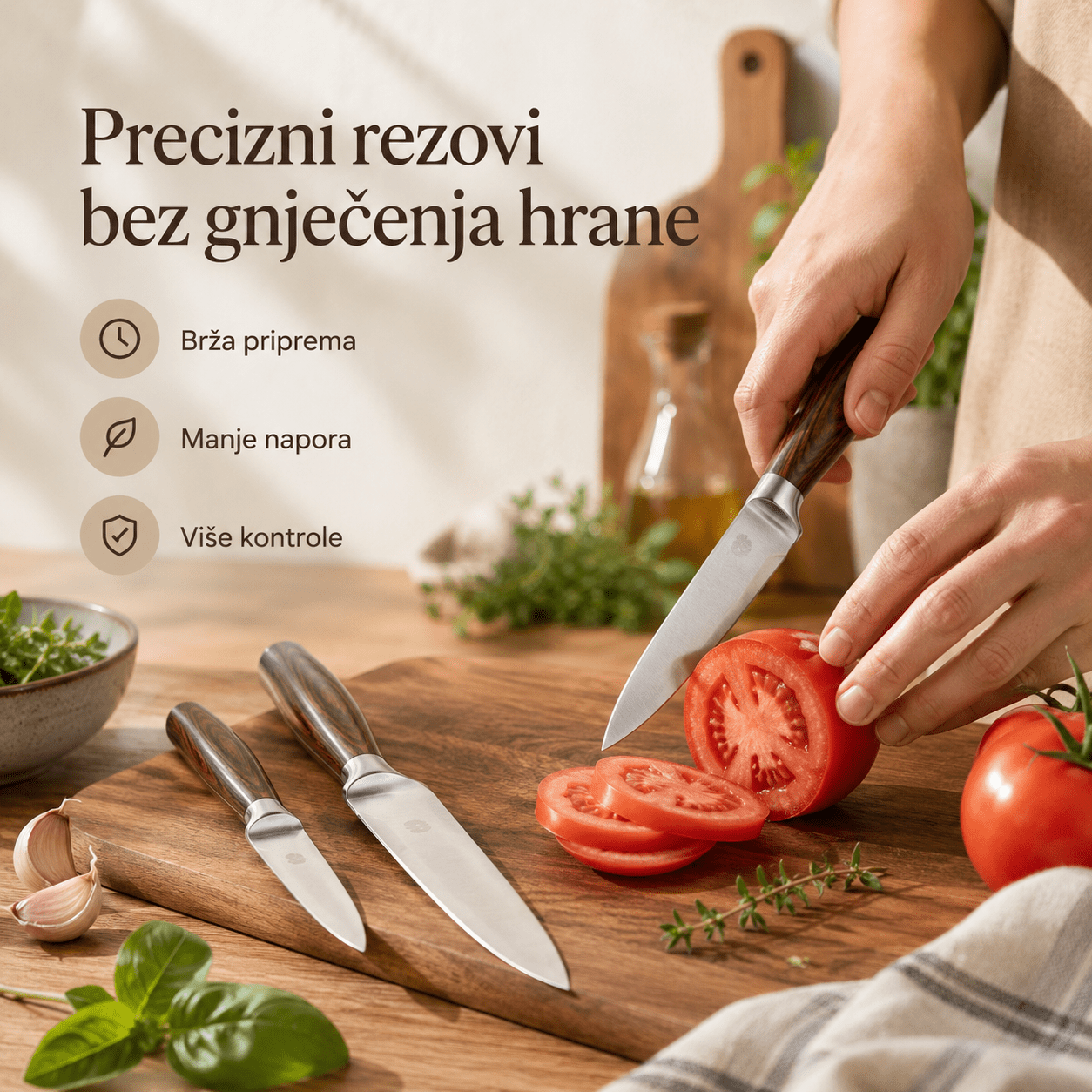 Set od 3 Kuhinjska Noža – – – slika 7