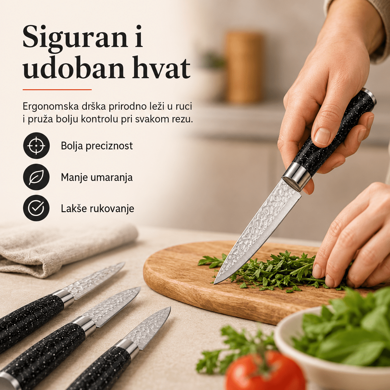 Set od 3 Kuhinjska Noža – – – slika 5