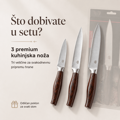 Set od 3 Kuhinjska Noža – – – slika 5