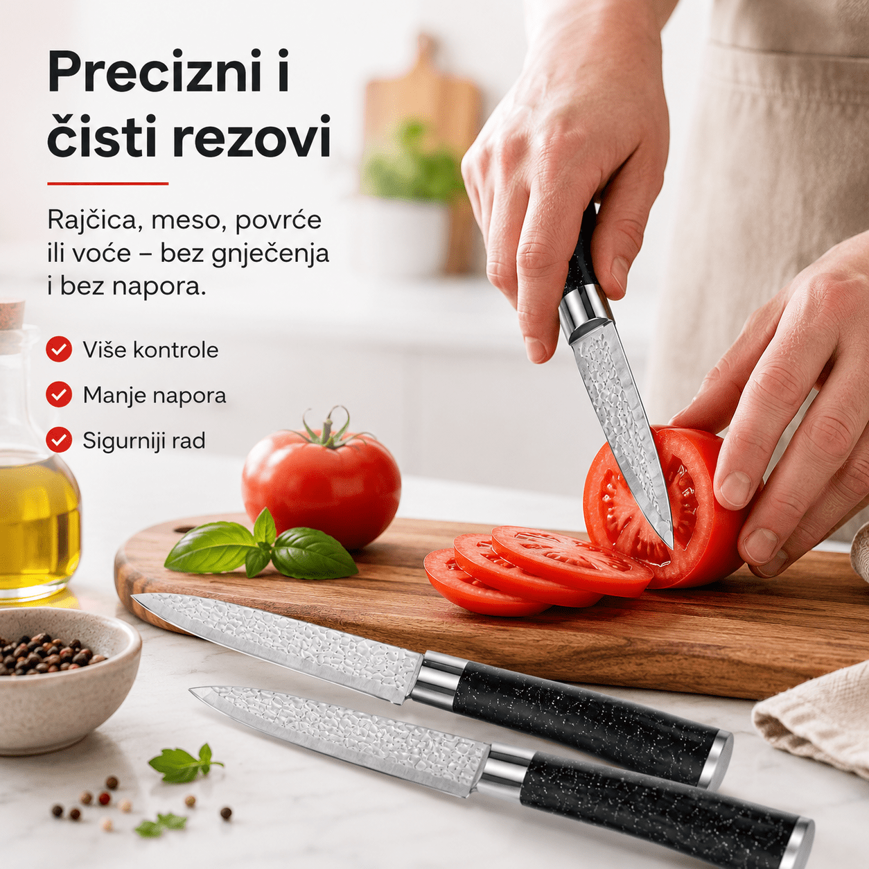 Set od 3 Kuhinjska Noža – – – slika 4