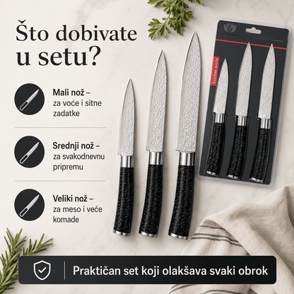 Set od 3 Kuhinjska Noža – – – slika 3