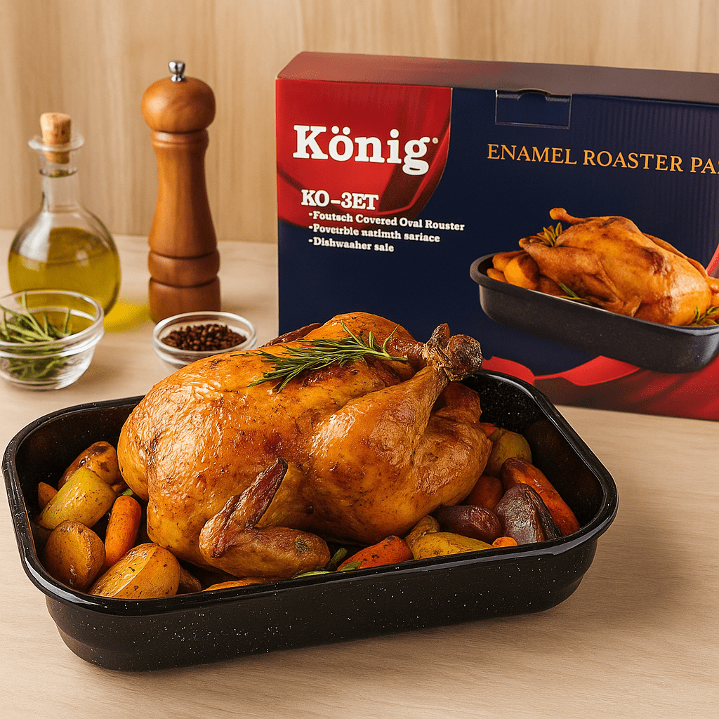 Set od 3 Premium Emajlirane Tepsije - SAMO KLIKNI
