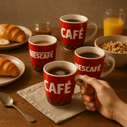 Set od 6 CAFE šalica - SAMO KLIKNI