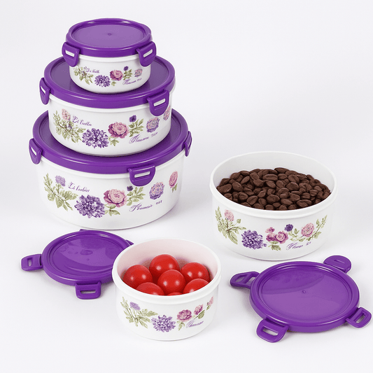 Set Okruglih PVC Zdjelica (4 kom) - SAMO KLIKNI