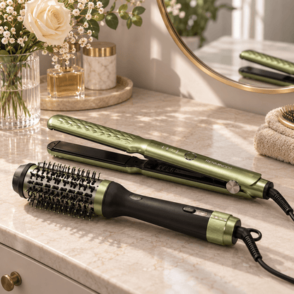 Set pegla i četka za kosu RE-2558 – Aparati za kosu – – slika 2