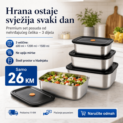 Set Posuda za Čuvanje Hrane – – – slika 8