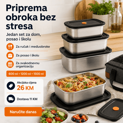 Set Posuda za Čuvanje Hrane – – – slika 7