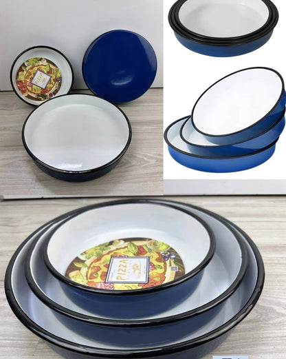Set Velikih Emajliranih Tepsija – – – slika 1