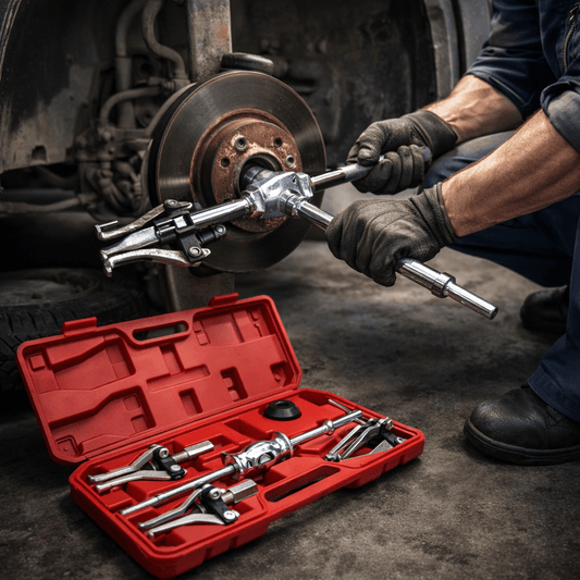 Set za izvlačenje ležajeva i zupčanika s kliznim čekićem – – – slika 1