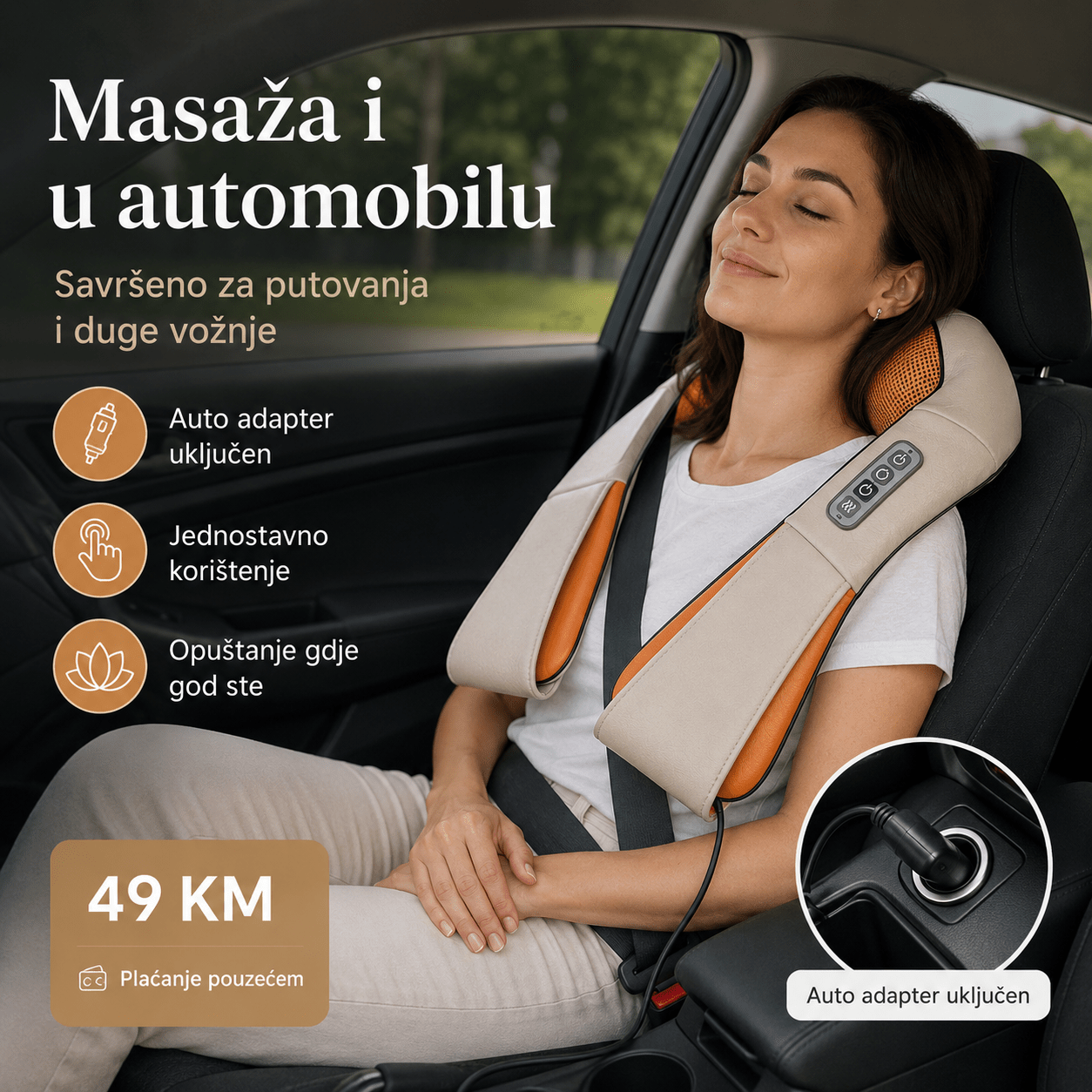 Shiatsu masažer – – – slika 8