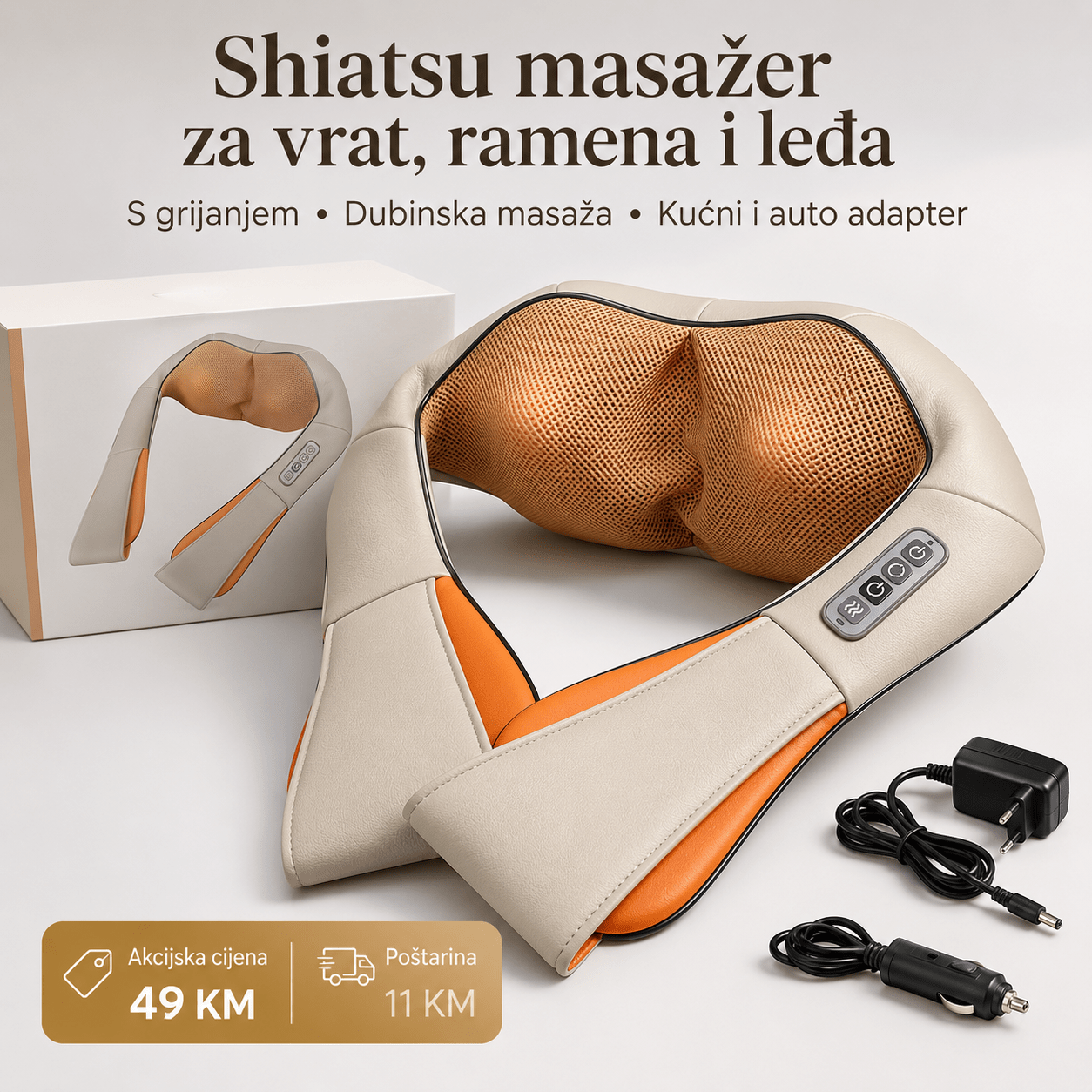 Shiatsu masažer – – – slika 7