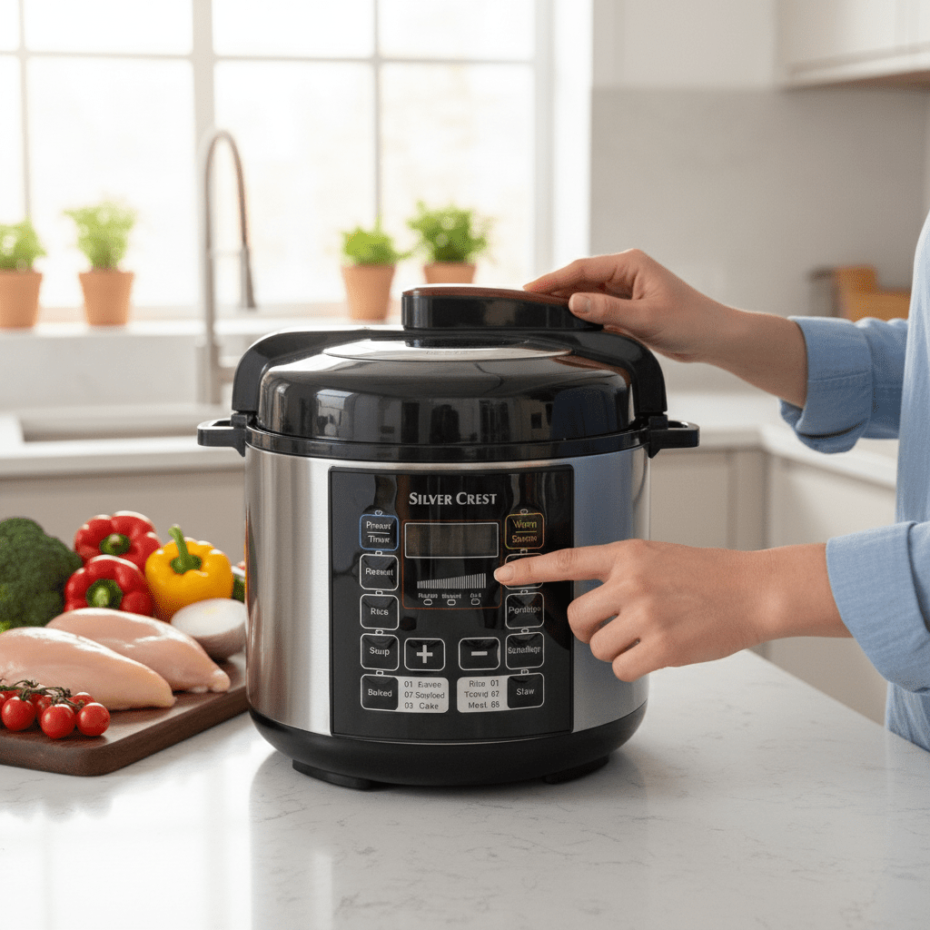 Silver Crest Električni Ekspres Lonac Multi - Cooker – Kuhinjski aparati – Univerzalna – slika 2