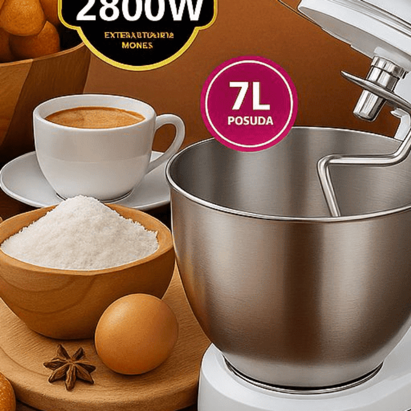 Silver Love Kuhinjski Mikser 2800W – – – slika 5