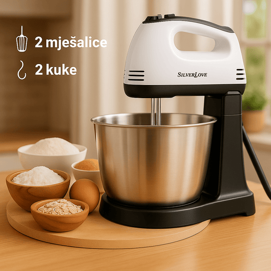 Silver Love Mikser s Inox Posudom – – – slika 1