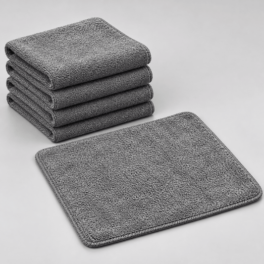 Sive krpe za čišćenje 30×30 cm – set od 5 komada – Setovi sivih krpa 30x30 – – slika 1