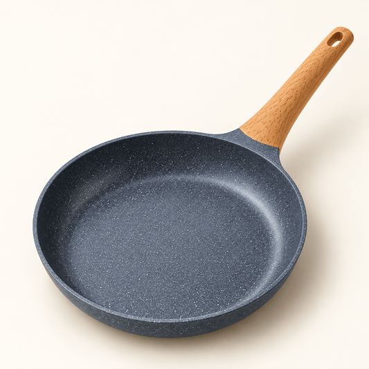 Sivoplava tava sa svijetlim rukohvatom – 24 i 28 cm – Sivoplave tave sa svijetlim rukohvatom – 28 cm – slika 1