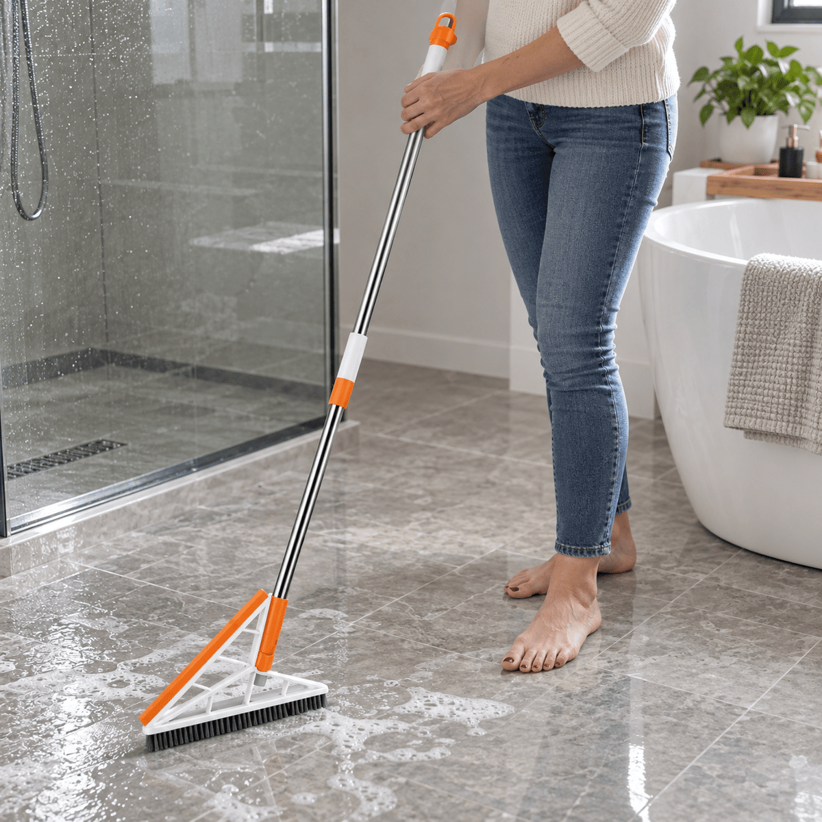 Sklopiva četka i brisač za pod 2u1 – Četke i brisači za pod – – slika 3