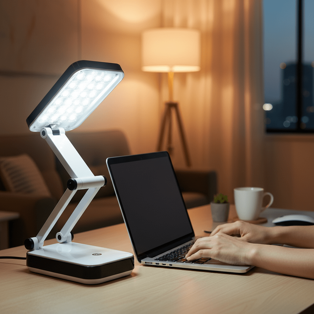 Sklopiva LED Stolna Lampa – – – slika 1