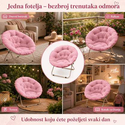 Sklopiva Relax Fotelja "Moon" – – – slika 3