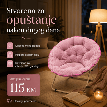 Sklopiva Relax Fotelja "Moon" – – – slika 2
