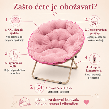 Sklopiva Relax Fotelja "Moon" – – – slika 8