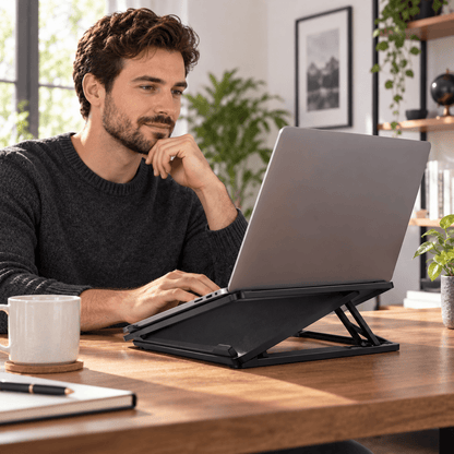 Sklopivi stalak za laptop s ventilatorom – Računarska oprema – – slika 2
