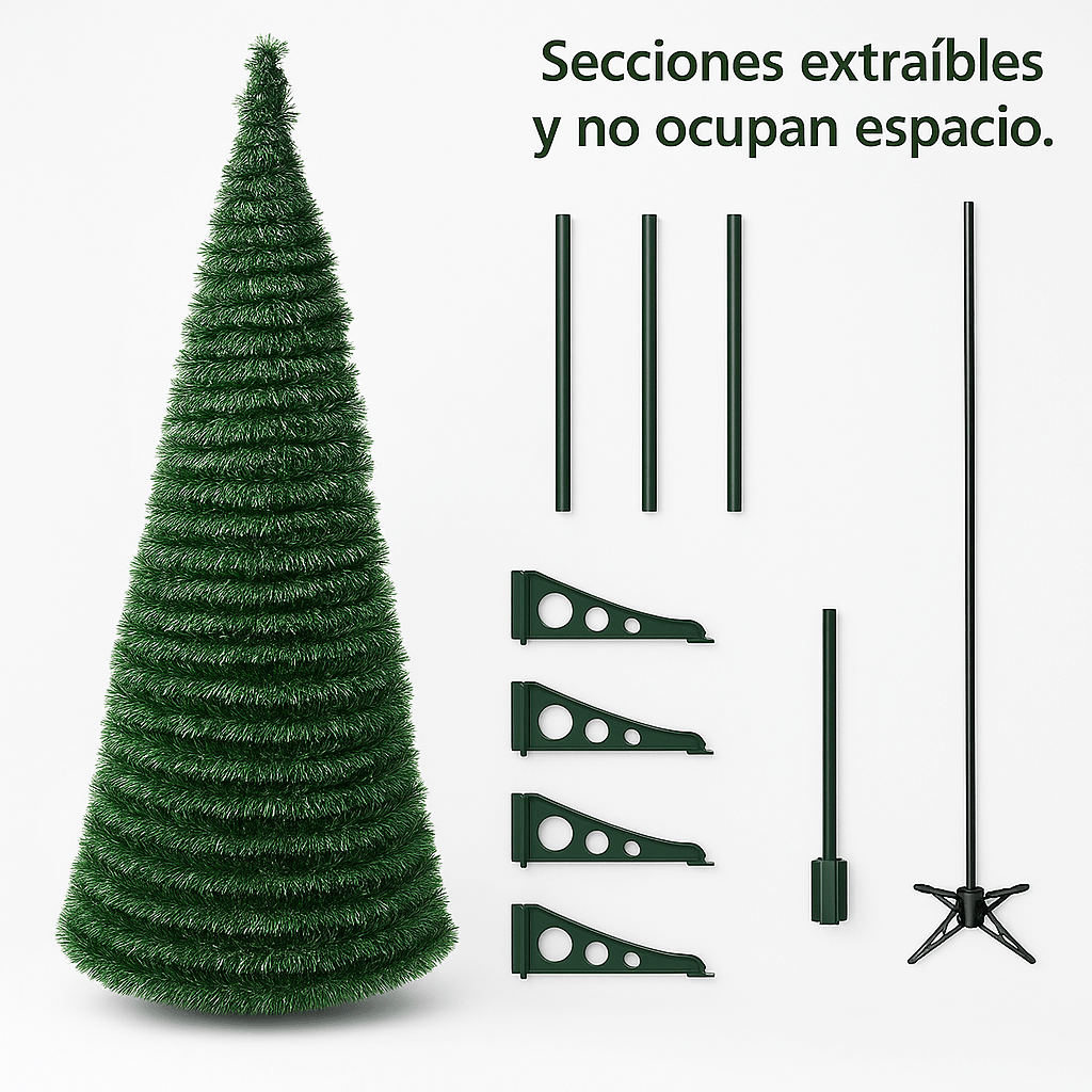 Sklopivo božićno drvce 1.52 m – – – slika 3